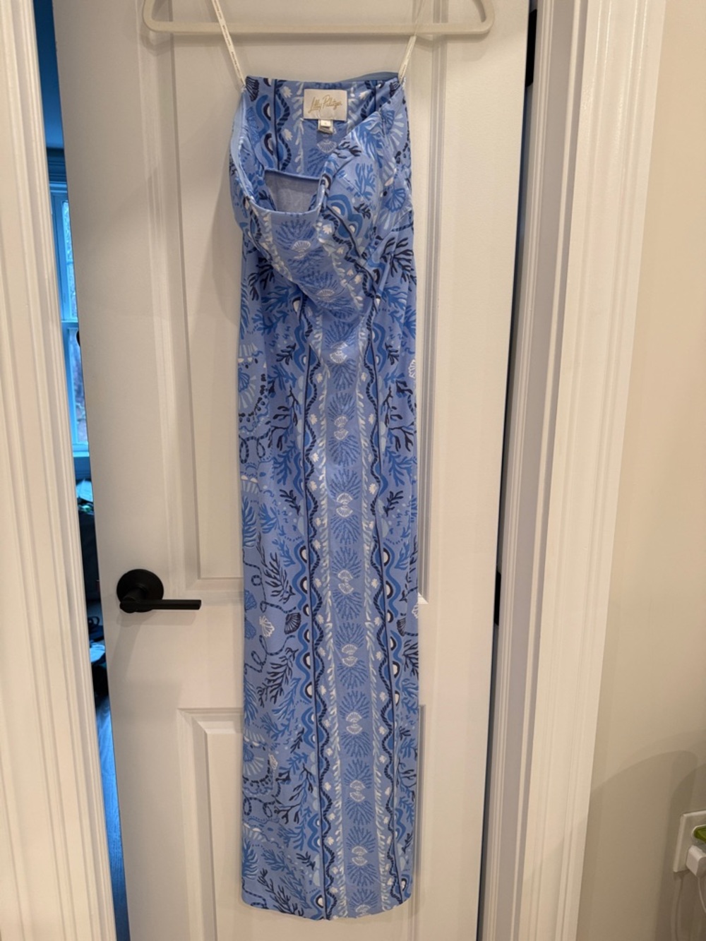 Lilly Pulitzer strapless maxi